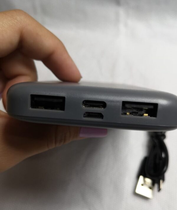 Bateria portatil 12.000 MAH EP-C808 2 USB + Carga Micro USB + CARGA Tipo C - Imagen 4