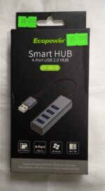 Hub USB 2.0 4 Puertos EP-R010 Cable 50 centimetros nuevo Ecopower
