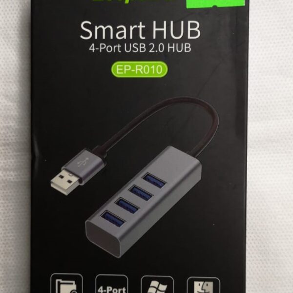 Hub USB 2.0 4 Puertos EP-R010 Cable 50 centimetros nuevo Ecopower