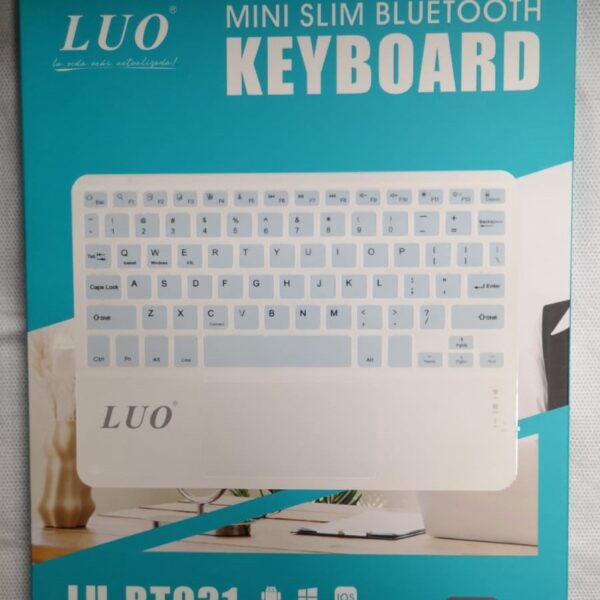 Teclado Mini 10" con Mouse Bluetooth LU-BT031 LUO