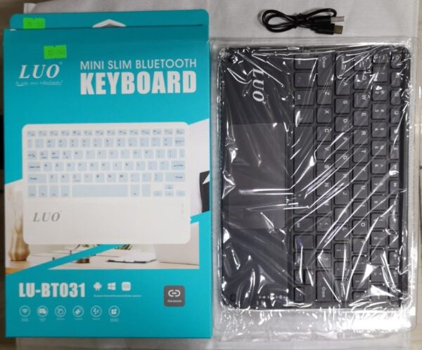 Teclado Mini 10" con Mouse Bluetooth LU-BT031 LUO - Imagen 2