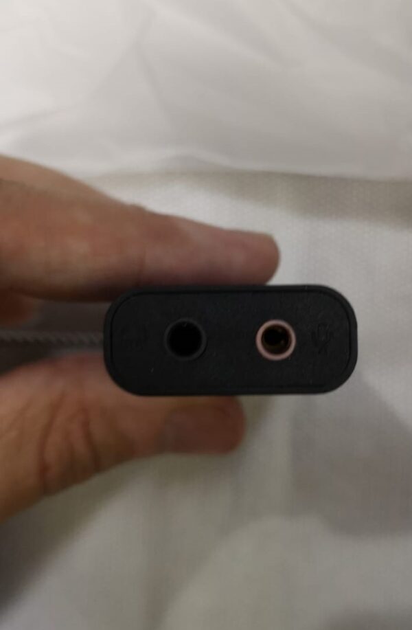 Tarjeta de sonido USB 7.1 Sonido 1 Microfono 1 AUX PRO 3D 1.1 Windows 10 MicroFINS - Imagen 3