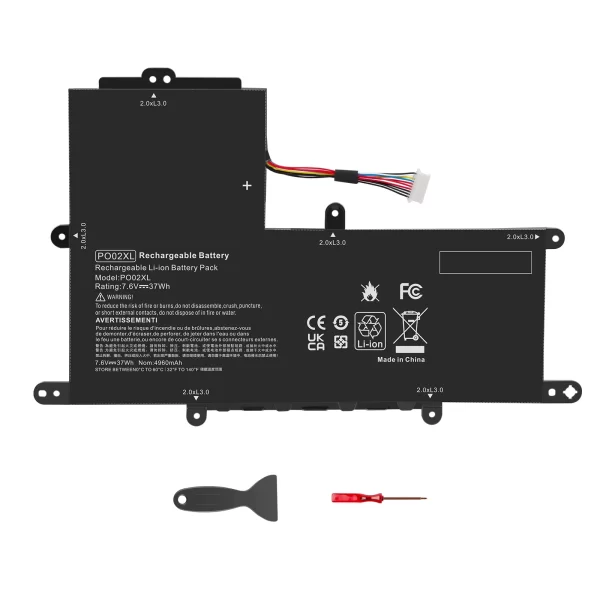 Bateria HP PO02XL 824560-005 PO02XL 824560-005 nuevo 11-AK0013DX HP STREAM 11-R 11-R014WM