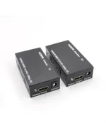 Extensor Hdmi 60 metros 2K CAT-5E/6 nuevo Extender Hdmi RJ45 TX/RX - Imagen 2