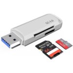 Lector de tarjeta A-Hub06 sate Micro-SD/SD 2 en 1 - Imagen 3