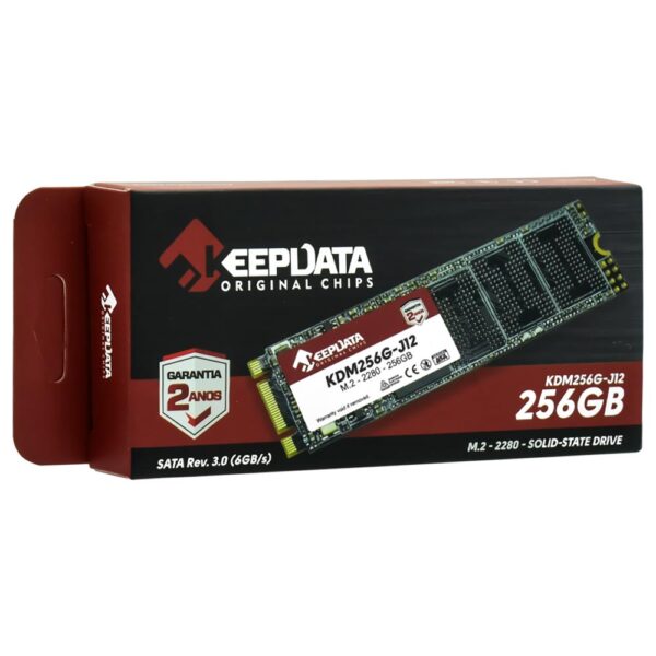 SSD NVME 256GB M.2 2280 marca KEEPDATA
