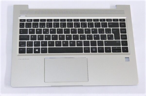 Teclado + Base HP 440 G6 sp  PROBOOK 445 G6 440 G7 445 G7 - Imagen 1