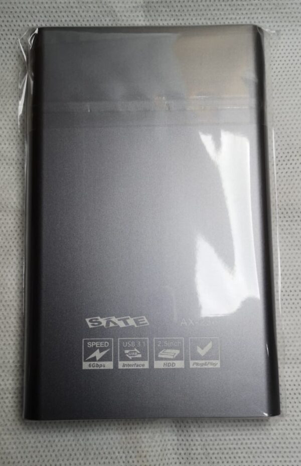 Gaveta para HDD o SDD 2.5" Notebook AX-236 hasta 6TB USB 3.1 sate - Imagen 2