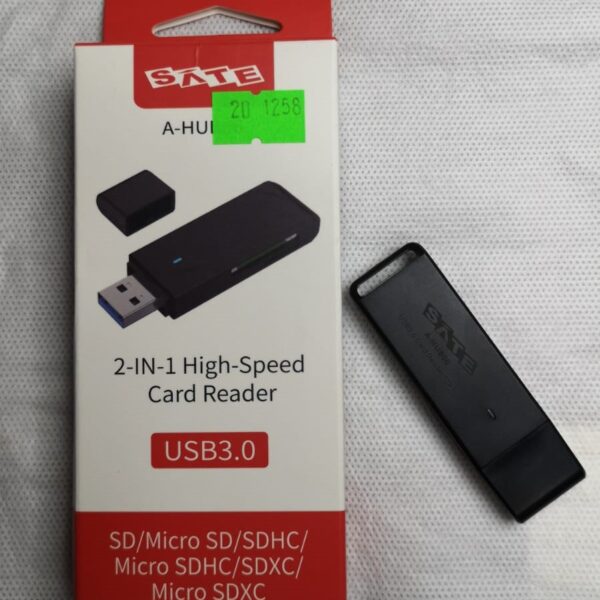 Lector de tarjeta A-Hub06 sate Micro-SD/SD 2 en 1