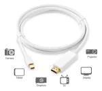 Cable THUNDERBOLT Mini DisplayPort a Hdmi Blanco - Imagen 3