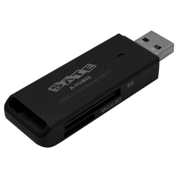 Lector de tarjeta A-Hub06 sate Micro-SD/SD 2 en 1 - Imagen 2