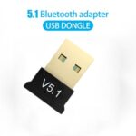 Adaptador USB Bluetooth version 5.1 MICORFINS nuevo DONGLE - Imagen 2