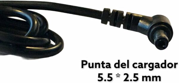 Cargador Asus 19V 3.42A 65W 5.5X2.5MM Modelos compatibles 19V 2.37A 40W - Imagen 2