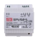 Fuente 12V 5A 60W para DIN rail