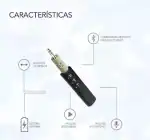 Receptor Bluetoothde Audio com Adaptador 3.5mm nuevo con Microfono - Imagen 3