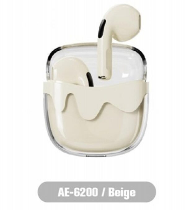 Auricular Bluetooth AE-6200 BEIGE sate - Imagen 1