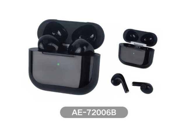 Auricular Bluetooth AE-72006B Negro sate - Imagen 1