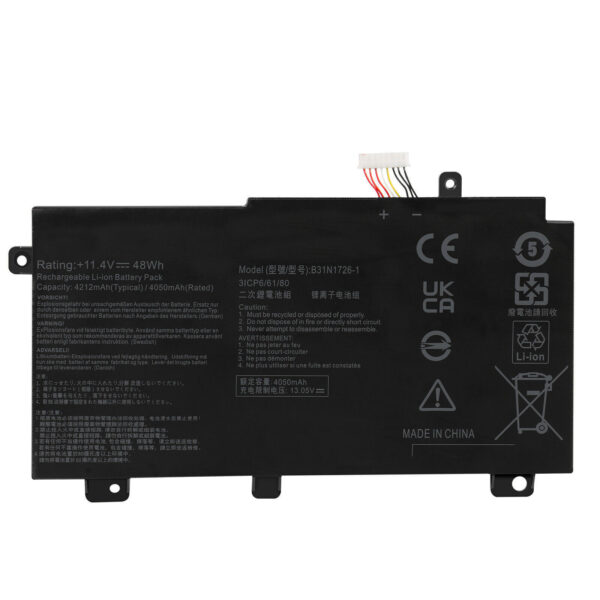 Bateria Asus B31N1726 GamING FX505 FX86 FX504 FX80G FX80GD G531GD G731GT