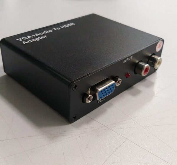 Conversor VGA A Hdmi 2RCA con Fuente - Imagen 2