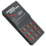 Cargador USB multiple nuevo de 12 puertos 5V 12A 65W - Imagen 2