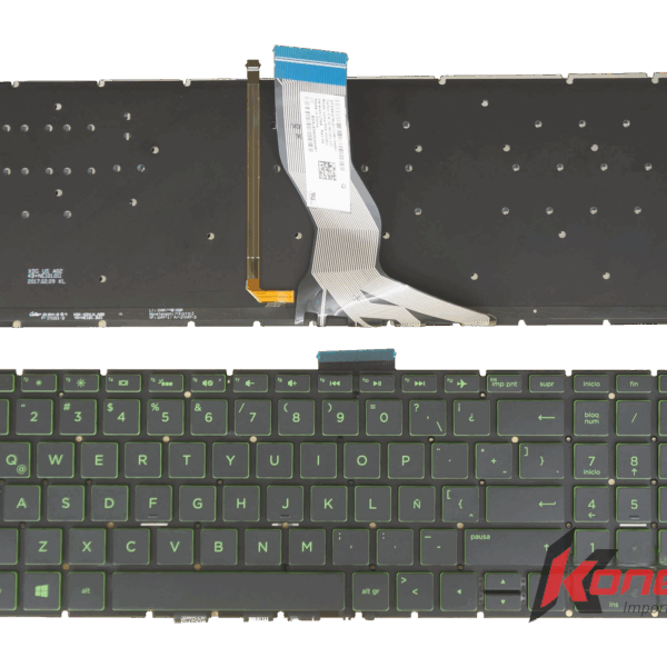 Teclado HP 15-CB Verde
