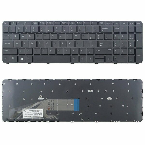 Teclado HP 450 G3 spol 455 G3 PROBOOK 450 G4 455 G4 470 G3 con BORDE