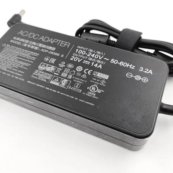 Cargador Asus 20V 14A