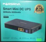 Ups Mini DC POE 24V de 1.0A 2*DC 9V y 12+1*USB nuevointeligente KP2 Pro MarSRiva 8000mah 30w - Imagen 2