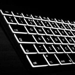 retroiluminación teclado backlit