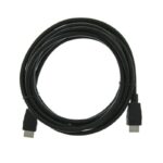 Cable Hdmi 6m Liso Caucho Negro - Imagen 2