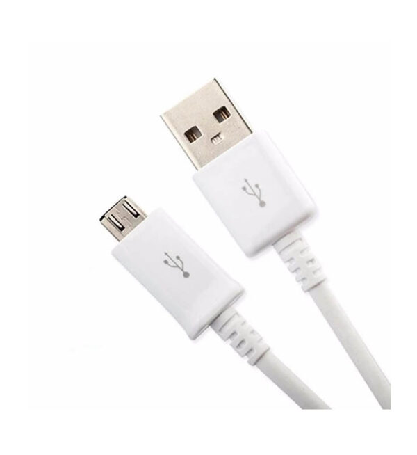 Cable Micro USB V8 1M BLANCO - Imagen 2
