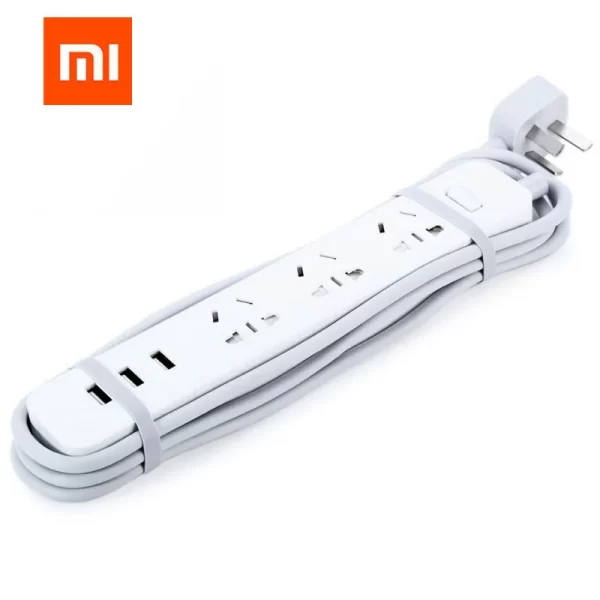 Zapatilla Electrica 5t Xiaomi Blanco Internacional - Imagen 3