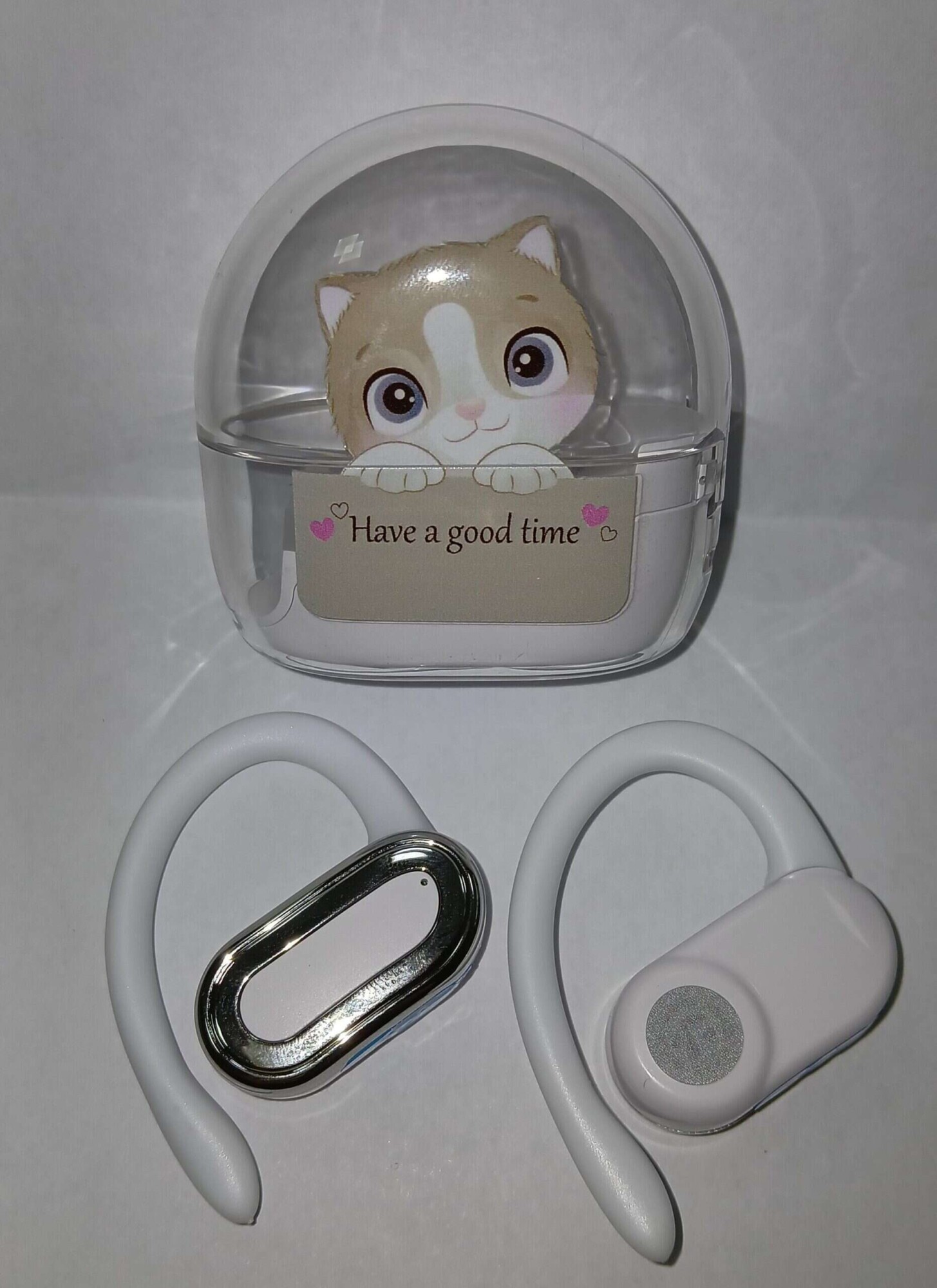 WhatsApp Image 2024-08-09 at 14.10.13 Auricular Bluetooth AE-T191 Blanco sate - Imagen 2