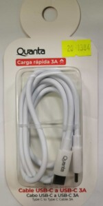 Cable USB-C a C 1M QTCTC70, Nuevo - Imagen 2