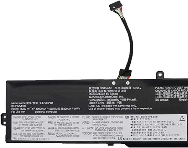 BATERIA LENOVO L17M3PB1