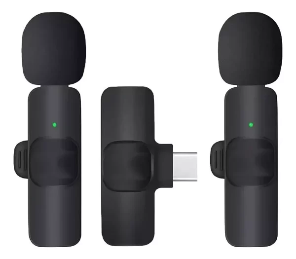 MICROFONO INALAMBRICO USB-C 2 MICROFONOS YE13 YOOKIE ANDROID