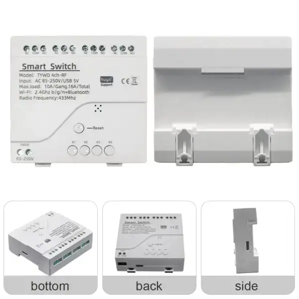 Interruptor Smart 4 Canales