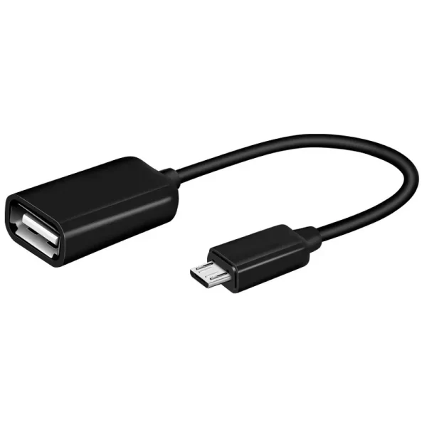 OTG Micro USB V8 10centimetro USB 2.0 nuevo convertidor Adaptador para Celulares - Imagen 2