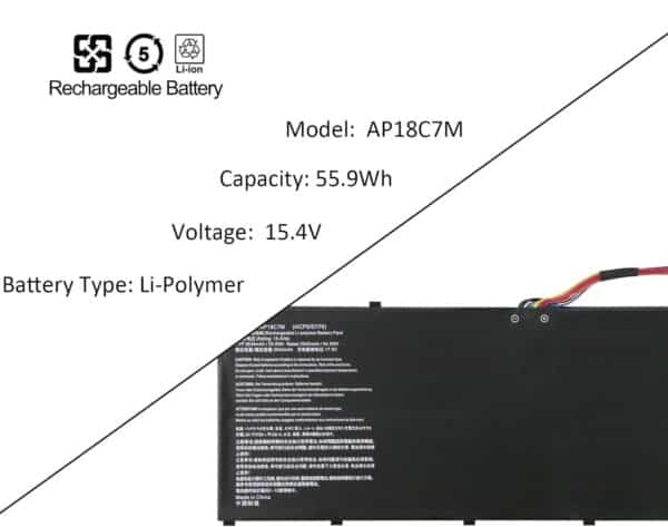 BATERIA ACER AP18C7M