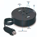 Inversor de Voltaje 12V o 24V a 220V 150W