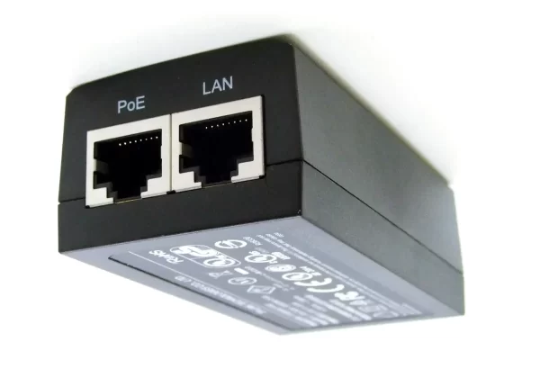 Inyector Poe 25v 0.3a Pin DC 4,5 PoE Pin 7,8 Interno Poe-S250300b 100-240v Ac 50/60hz 0,5a - Imagen 2