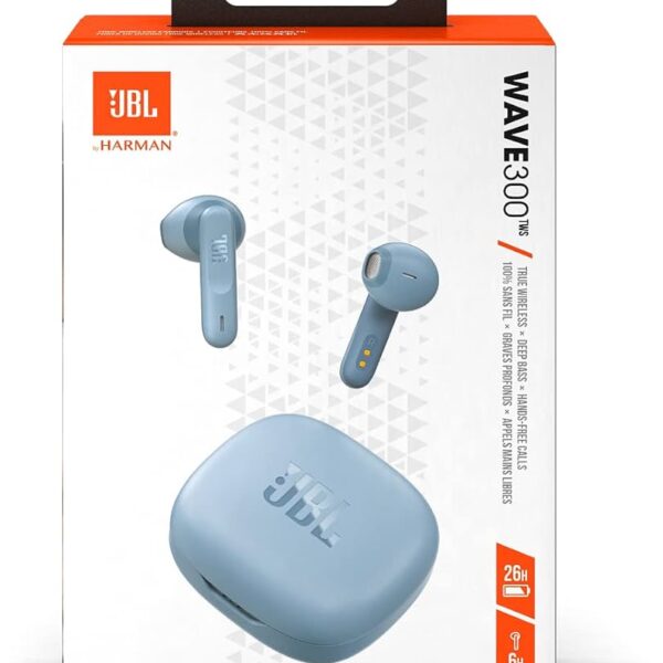 Auricular Bluetooth JBL 300TWS azul Wave