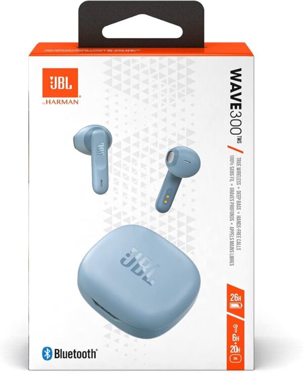 Auricular Bluetooth JBL 300TWS azul Wave
