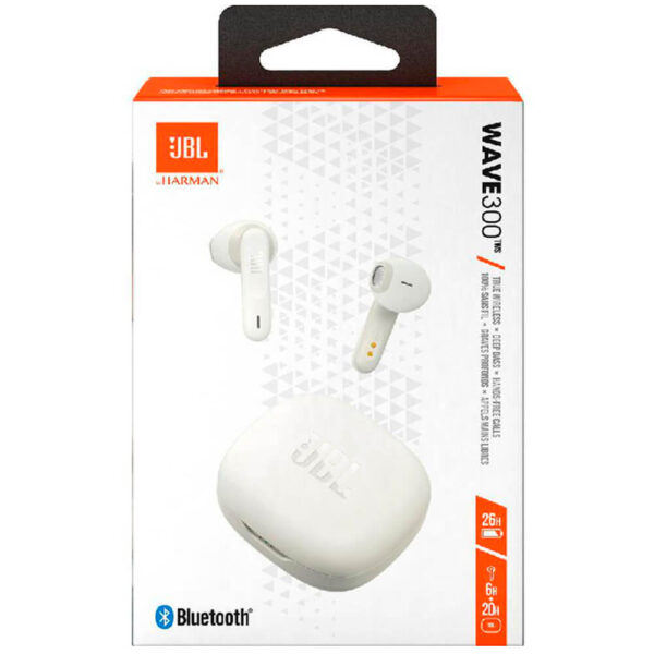 Auricular Bluetooth JBL 300TWS BLANCO WAVE