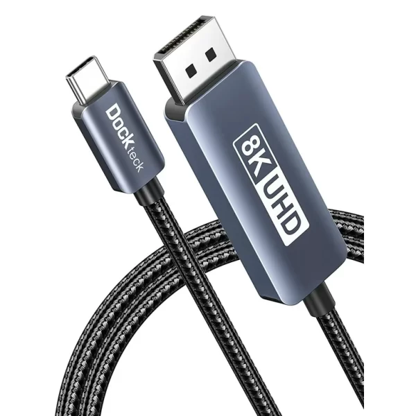 Cable USB-C a DisplayPort 8K 2