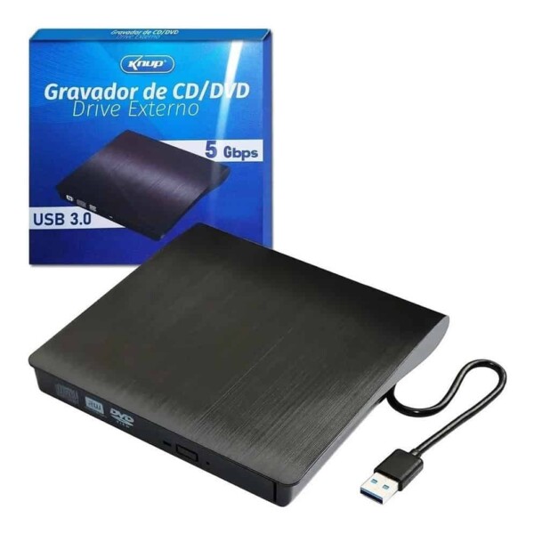 Lector Grabador de  DVD externo DVD-R con USB-C nuevo con USB 3.0 DVD-RW DVD-ROM CD-RW CD-ROM - Imagen 4
