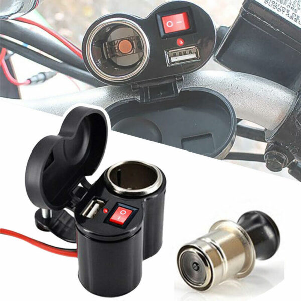 CARGADOR USB PARA MOTO
