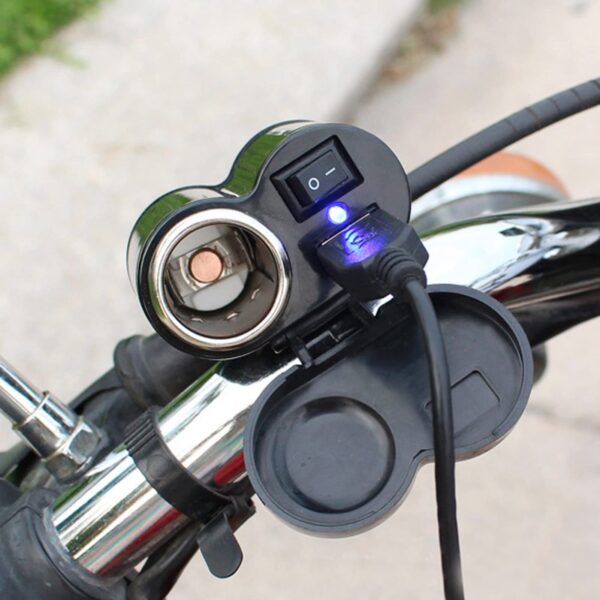 Cargador USB para moto