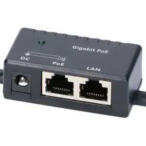Inyector PoE RBPOE Gigabit Mikrotik Negro