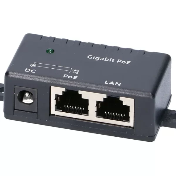 Inyector PoE RBPOE Gigabit Mikrotik Negro